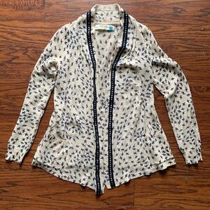 Sparrow Soft Soaring Bird cardigan. XS